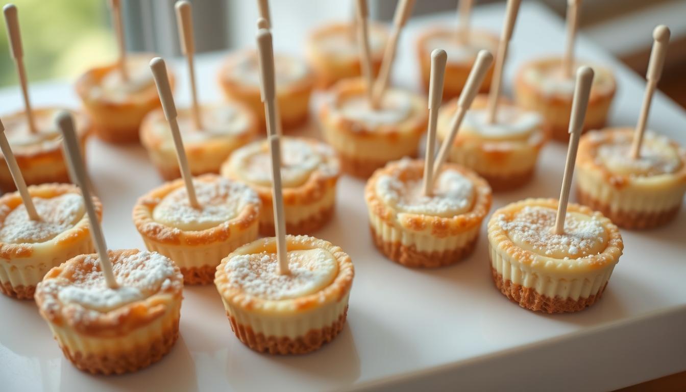 Mini Käsekuchen Spieße: Ein Unglaublich Saftiges Fingerfood