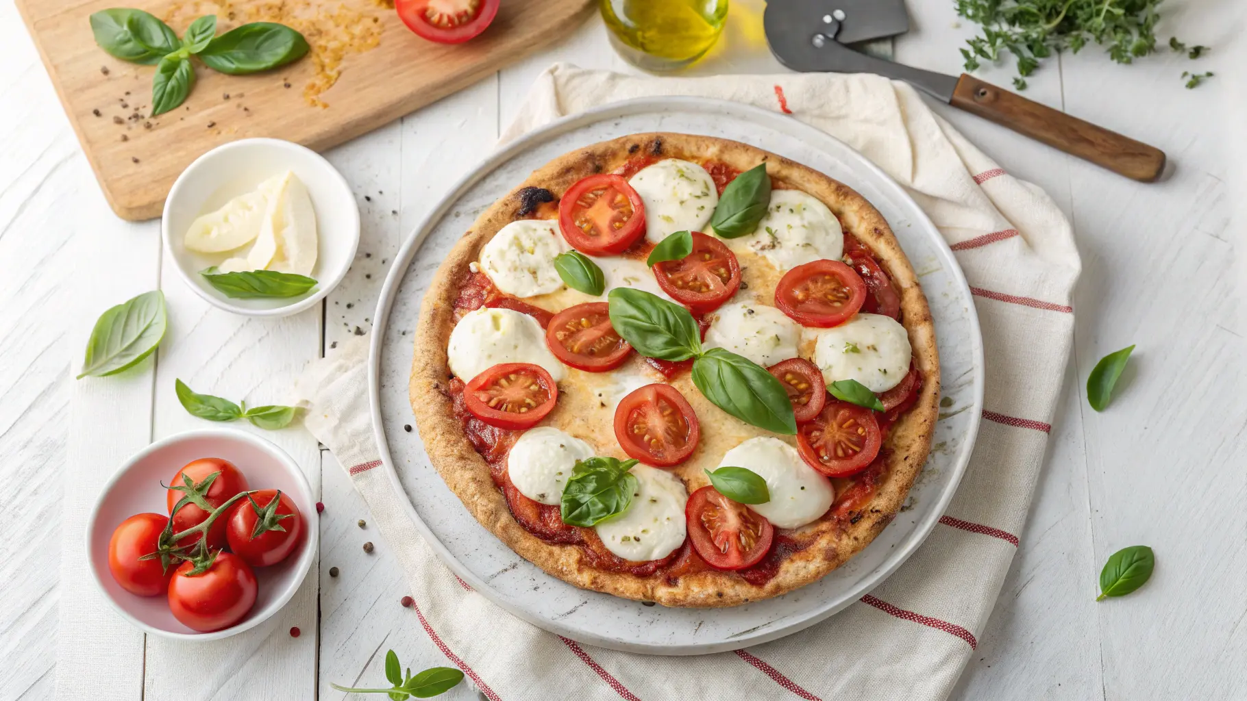 Fladenbrot-Pizza Margherita: Der Schnelle Klassiker zum Verlieben