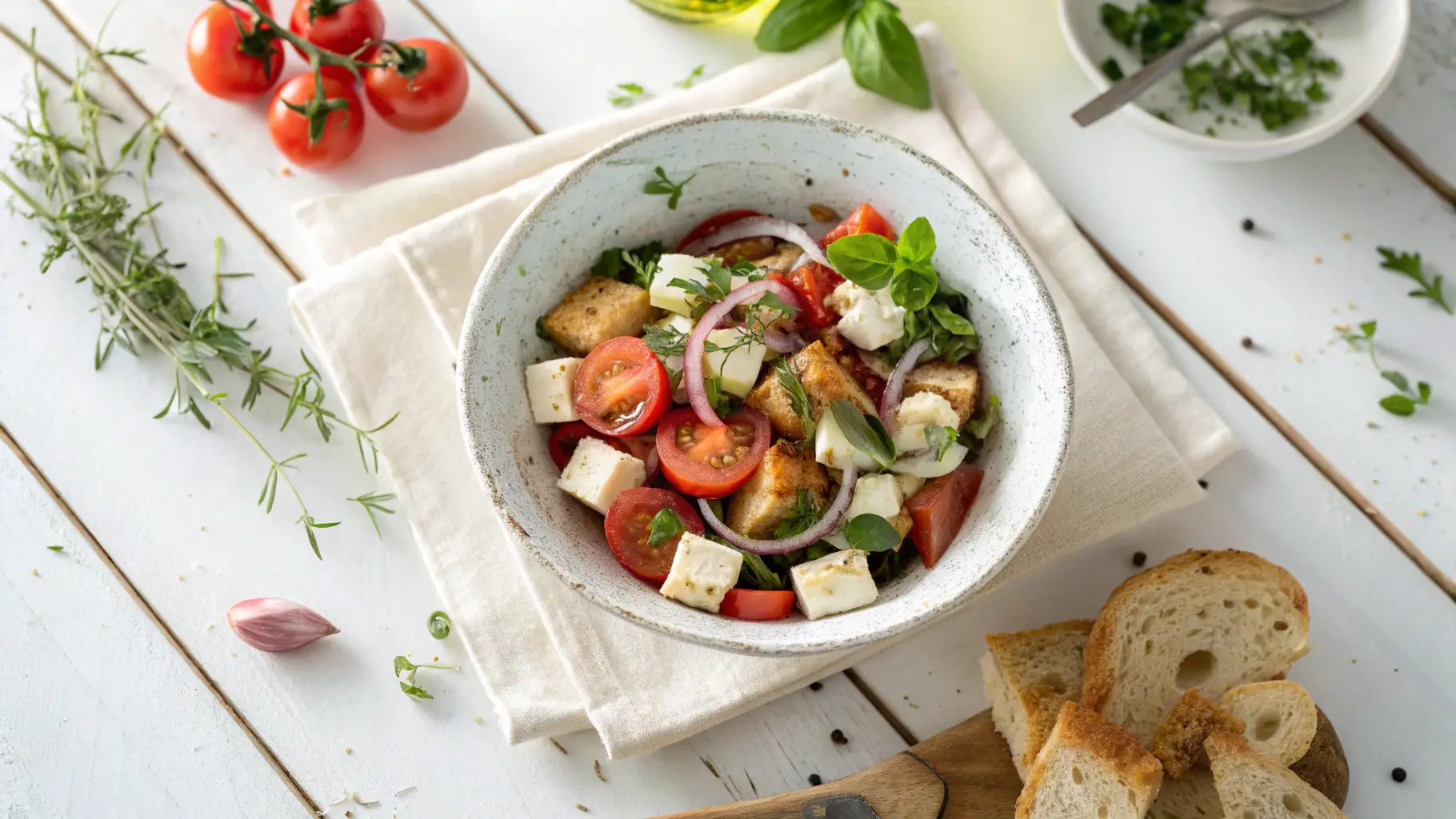 Mediterraner Brotsalat: Ein Schnelles und Unglaubliches Rezept in 30 Minuten